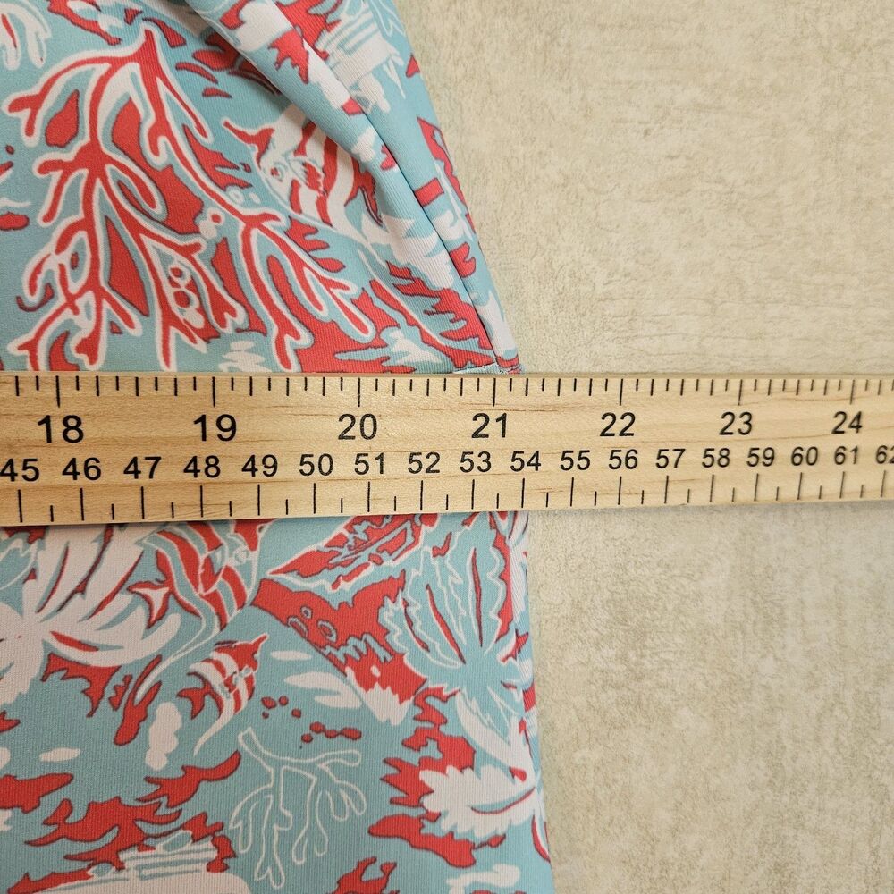 Columbia PFG Omni-Freeze Dress Womens 1X Coral Reef Tropical Sleeveless Cooling - Picture 4 of 7